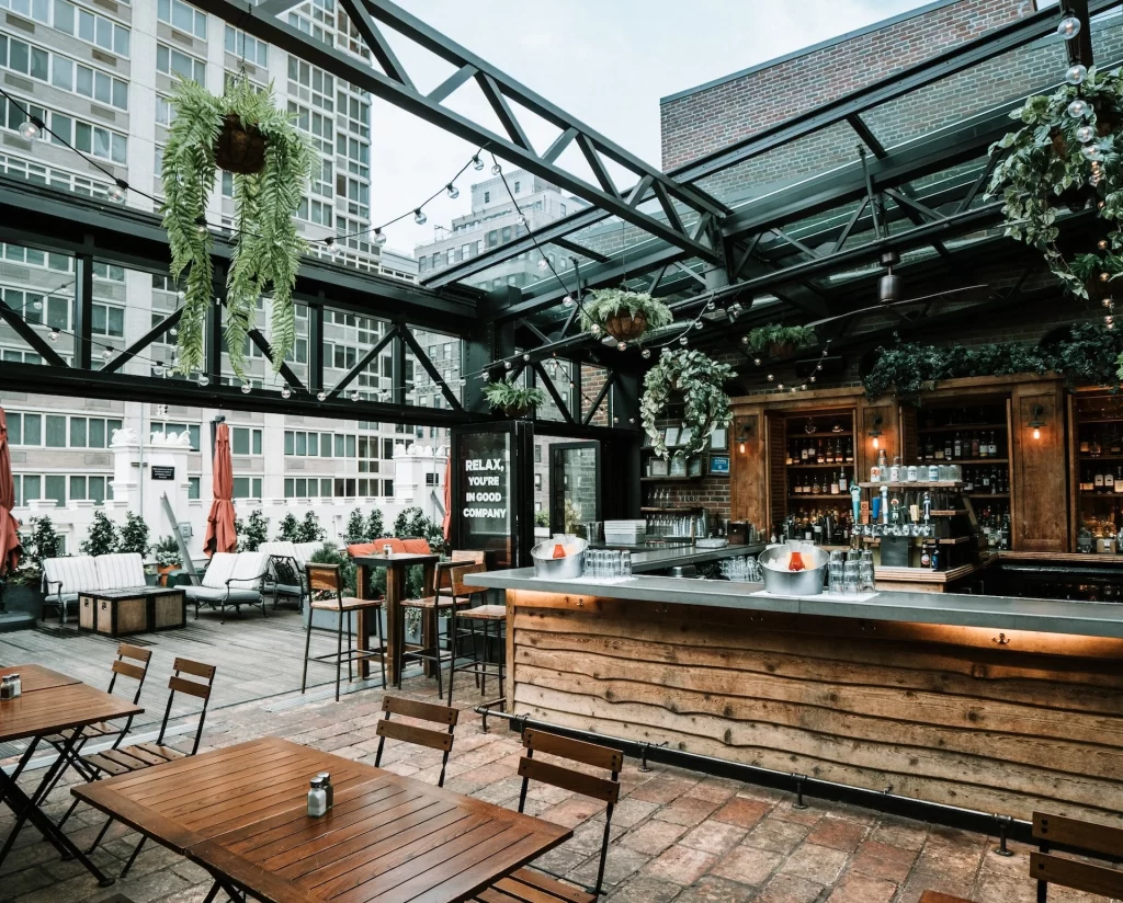 Rooftop Bar and Dine at a World-Class Restaurant