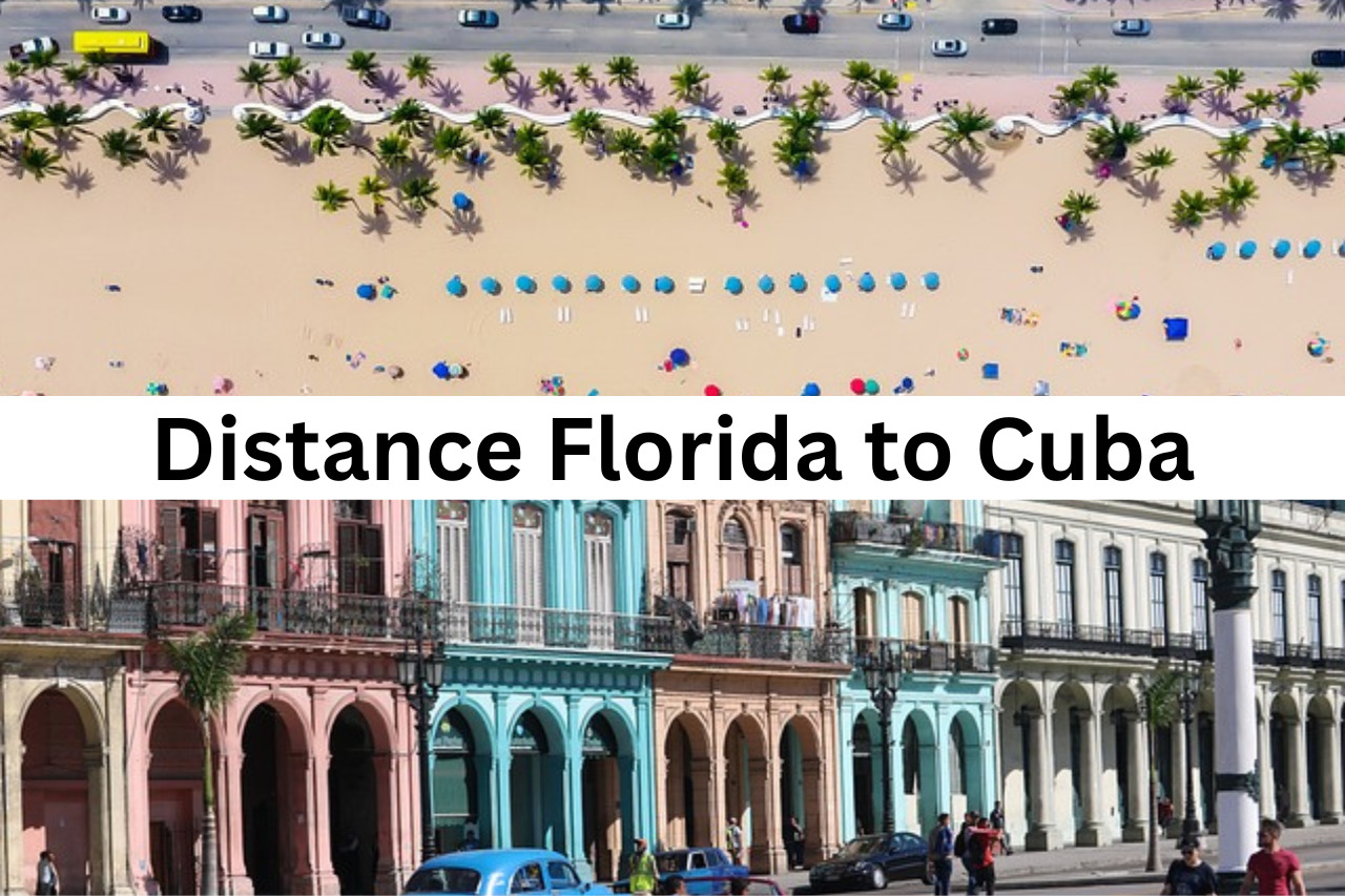 Distance Florida to Cuba